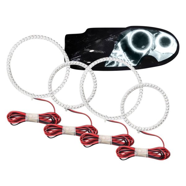 Oracle Lighting® - SMD 6000K White Dual Halo kit for Headlights