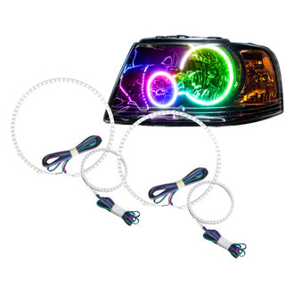 Oracle Lighting® - SMD ColorSHIFT Simple Dual Halo kit for Headlights
