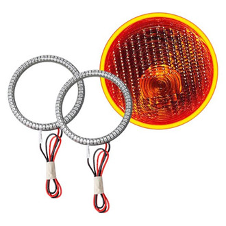 Oracle Lighting® - SMD Waterproof Amber Halo Kit for Turn Signal Lights