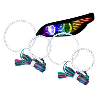 Oracle Lighting® - SMD ColorSHIFT Dual Halo kit for Headlights
