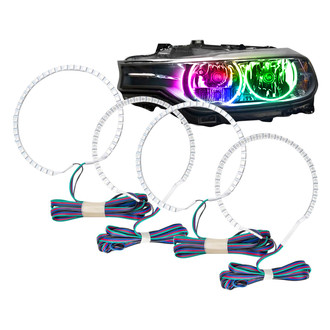 Oracle Lighting® - SMD ColorSHIFT Simple Dual Halo kit for Headlights