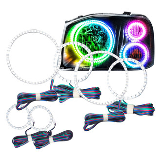 Oracle Lighting® - SMD ColorSHIFT Simple Triple Halo Kit for Headlights