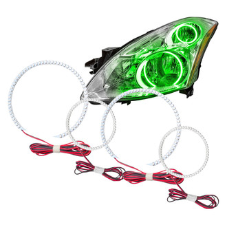 Oracle Lighting® - SMD Green Dual Halo kit for Headlights