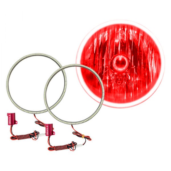 Oracle Lighting® - SMD Waterproof Red Halo Kit for Headlights