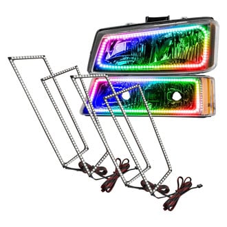 Oracle Lighting® - SMD Square ColorSHIFT 2.0 Dual Halo kit for Headlights