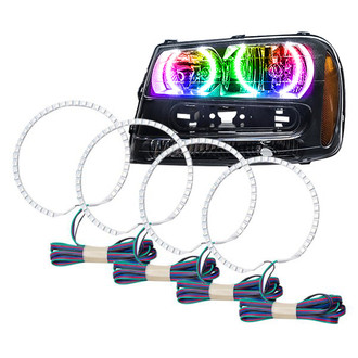 Oracle Lighting® - SMD ColorSHIFT Simple Dual Halo kit for Headlights