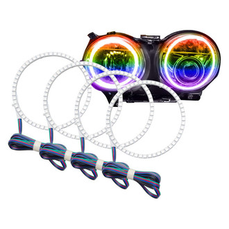Oracle Lighting® - SMD ColorSHIFT BC1 Dual Halo kit for Headlights