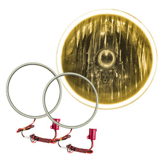 Oracle Lighting® - 7" SMD Waterproof Amber Halo Kit for Headlights