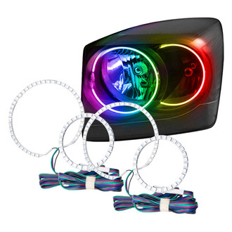 Oracle Lighting® - SMD ColorSHIFT Simple Dual Halo kit for Headlights