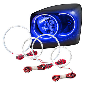 Oracle Lighting® - SMD Blue Dual Halo kit for Headlights