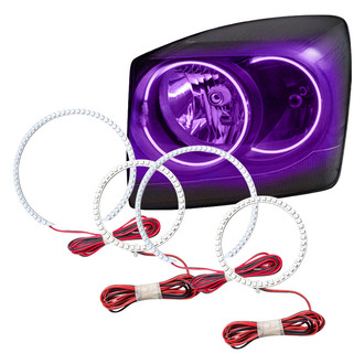 Oracle Lighting® - SMD UV/Purple Dual Halo kit for Headlights