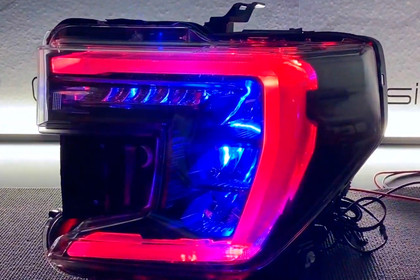 Oracle Lighting® - Demon Eye ColorSHIFT LED Headlights Upgrade Kit, Installation