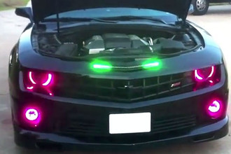 2012 Chevy Camaro with ColorSHIFT Halo Headlights