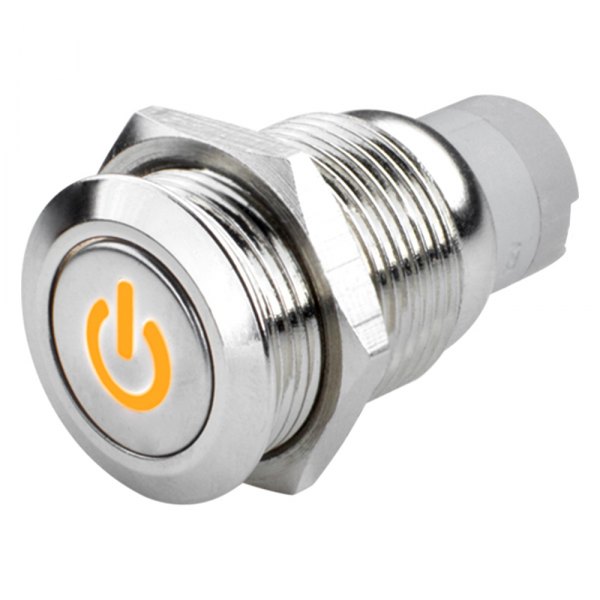  Oracle Lighting® - Flush Mount Power Symbol Amber LED Switch