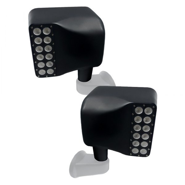 Oracle Lighting® - Off-Road LED Side Mirror Caps, Jeep Wrangler