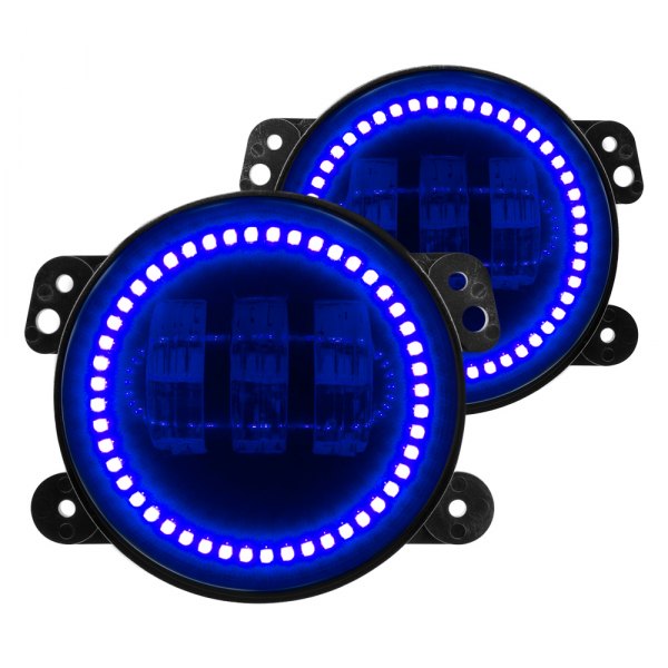 Oracle Lighting® - Projector LED Fog Lights with Blue SMD LED Halos Pre-installed