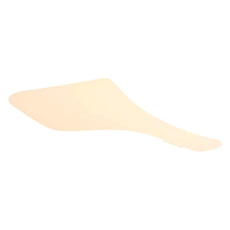Original Equipment® - Clear Passenger Side Chrome Stone Guard Quarter Decal