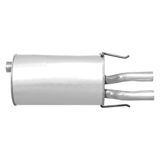 Original Exhaust Manufacturers® - Exhaust Muffler with 2 Tips