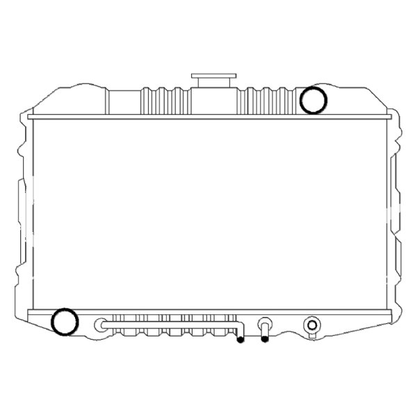 OSC Heat Transfer Products® - Engine Coolant Radiator