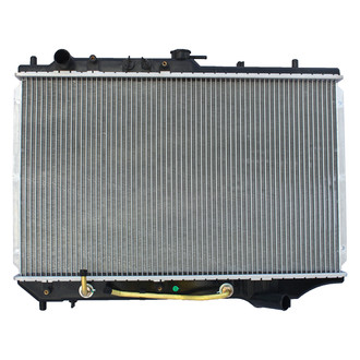 OSC Heat Transfer Products® - Downflow Engine Coolant Radiator with Transmission Oil Cooler