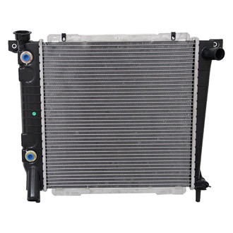 OSC Heat Transfer Products® - Crossflow Engine Coolant Radiator with Transmission Oil Cooler