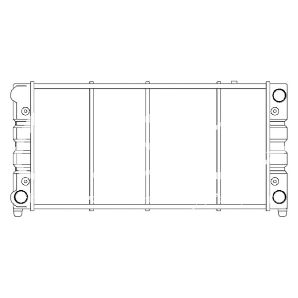 OSC Heat Transfer Products® - Engine Coolant Radiator