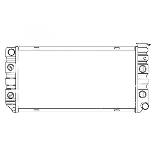 OSC Heat Transfer Products® - Engine Coolant Radiator