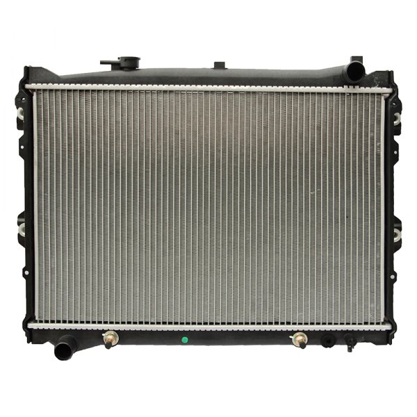 OSC Heat Transfer Products® - Crossflow Engine Coolant Radiator with Transmission Oil Cooler