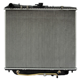 OSC Heat Transfer Products® - Downflow Engine Coolant Radiator with Transmission Oil Cooler