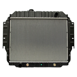 OSC Heat Transfer Products® - Downflow Engine Coolant Radiator with Transmission Oil Cooler