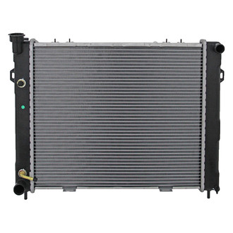 OSC Heat Transfer Products® - Crossflow Engine Coolant Radiator with Transmission Oil Cooler