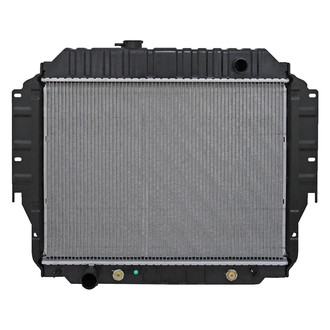 OSC Heat Transfer Products® - Downflow Engine Coolant Radiator with Transmission Oil Cooler