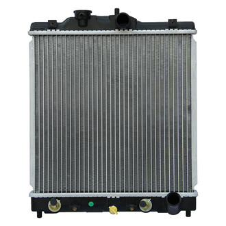 OSC Heat Transfer Products® - Downflow Engine Coolant Radiator with Transmission Oil Cooler