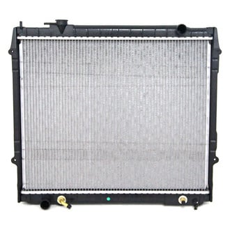 OSC Heat Transfer Products® - Downflow Engine Coolant Radiator with Transmission Oil Cooler