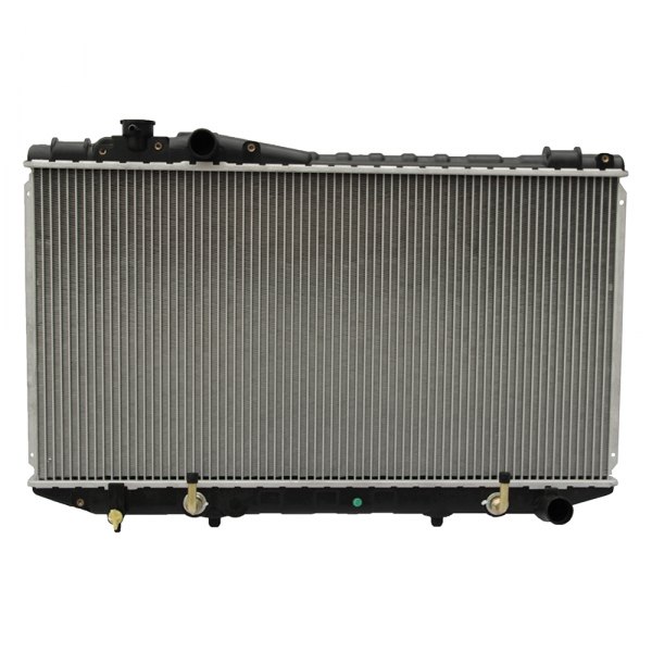 OSC Heat Transfer Products® - Downflow Engine Coolant Radiator with Transmission Oil Cooler