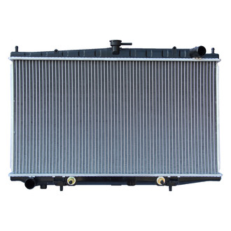 OSC Heat Transfer Products® - Downflow Engine Coolant Radiator with Transmission Oil Cooler
