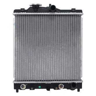 OSC Heat Transfer Products® - Downflow Engine Coolant Radiator with Transmission Oil Cooler