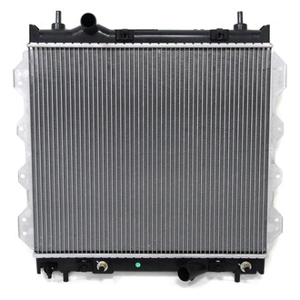 OSC Heat Transfer Products® - Downflow Engine Coolant Radiator with Transmission Oil Cooler