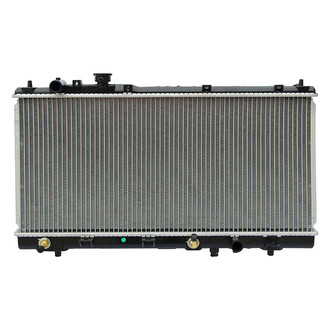 OSC Heat Transfer Products® - Downflow Engine Coolant Radiator with Transmission Oil Cooler