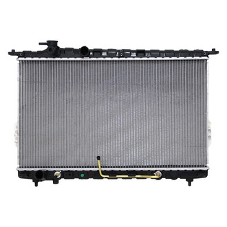 OSC Heat Transfer Products® - Downflow Engine Coolant Radiator with Transmission Oil Cooler