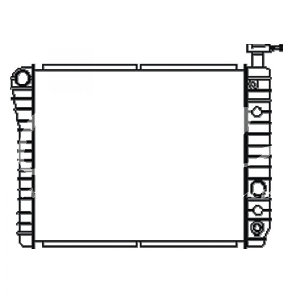 OSC Heat Transfer Products® - Engine Coolant Radiator