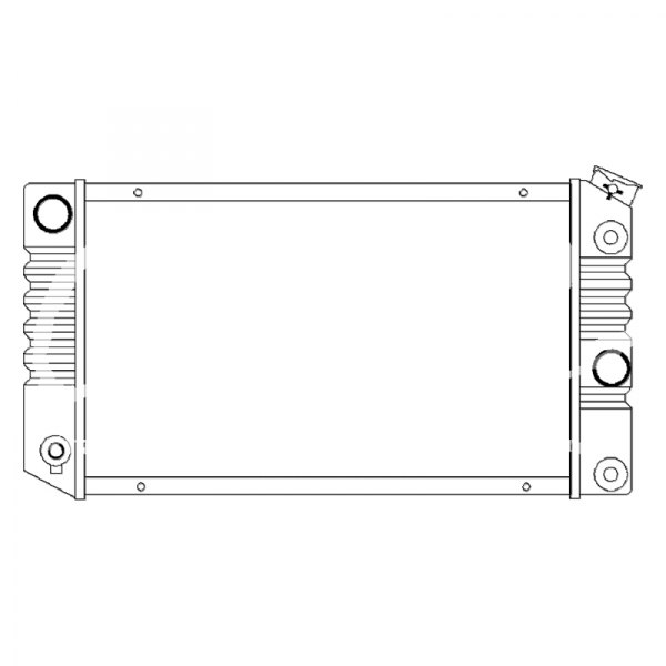 OSC Heat Transfer Products® - Engine Coolant Radiator