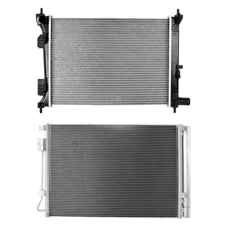 OSC Heat Transfer Products® BNDL-455888 - Radiator and Condenser Kit
