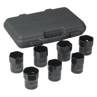 OTC® - 7-piece 6-Point Wheel Bearing Locknut Socket Set