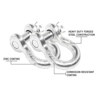 Overland® - Recovery Shackle D-Ring Bow Shackle vs Soft Shackle