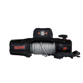 Overland® - SCAR 10 - 10,000 lb. Winch With Steel Cable and Wireless Remote