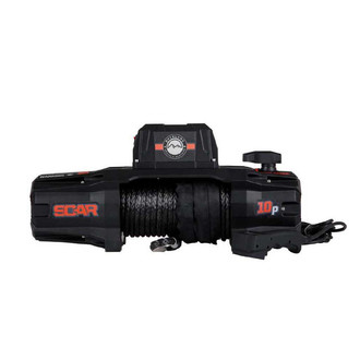 Overland® - SCAR 10P - 10,000 lb. Winch With Synthetic Rope and Wireless Remote