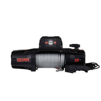 Overland® - SCAR 12 - 12,000 lb. Winch With Steel Cable and Wireless Remote