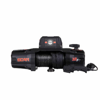 Overland® - SCAR 12P - 12,000 lb. Winch With Synthetic Rope and Wireless Remote