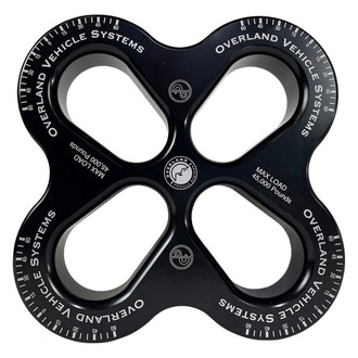 Overland® - 45,000 lbs Black R.D.L. 8" Recovery Distribution Link